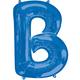 34in Blue Letter Balloon (B)